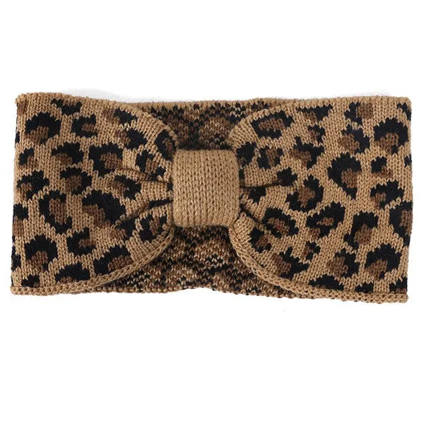 TEEK - LEOPARD PRINT WINTER HEADBAND