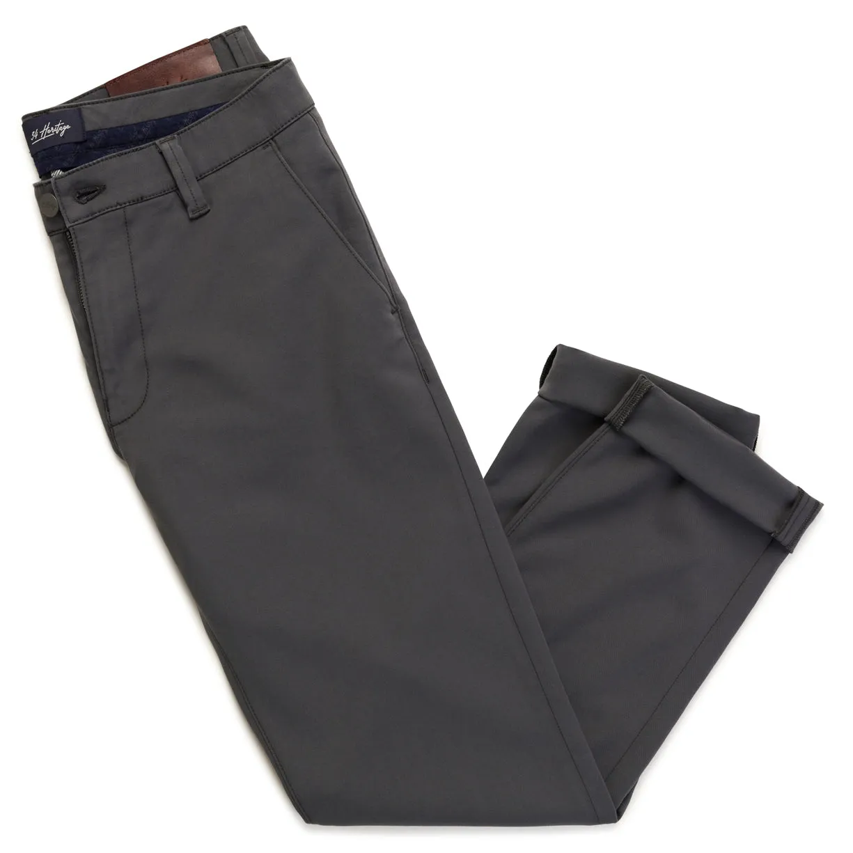 Verona Chino Pants In Iron High Flyer