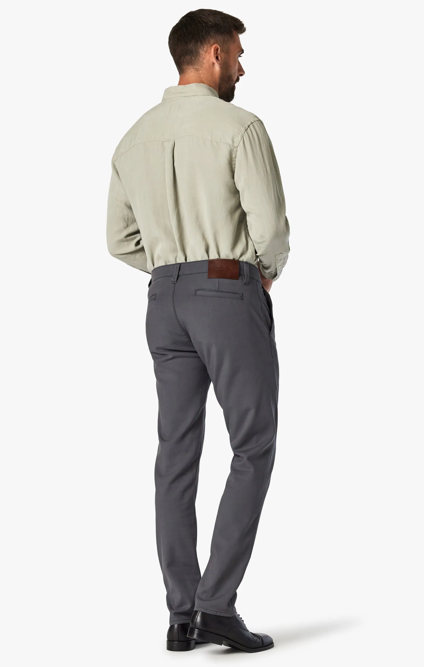 Verona Chino Pants In Iron High Flyer