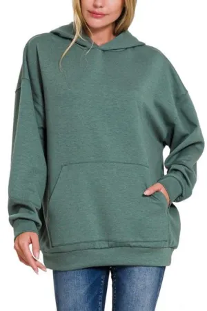 Winter Jade Scuba Hoodie